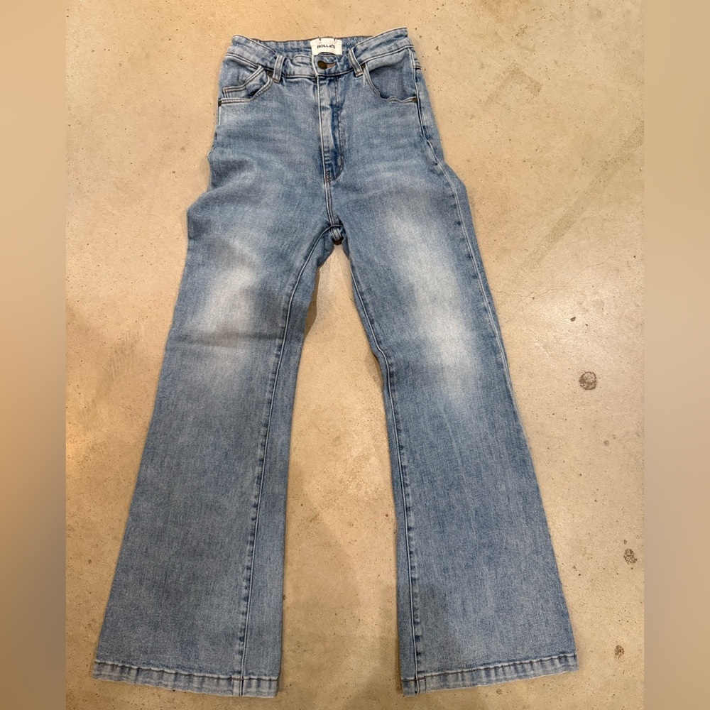 ROLLA'S East Coast Flare Jeans High Rise